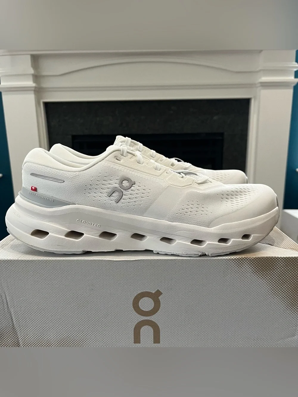Sz 10.5 On Cloudrunner 3 Men's Running Shoes White/Glacier 3MG10070813